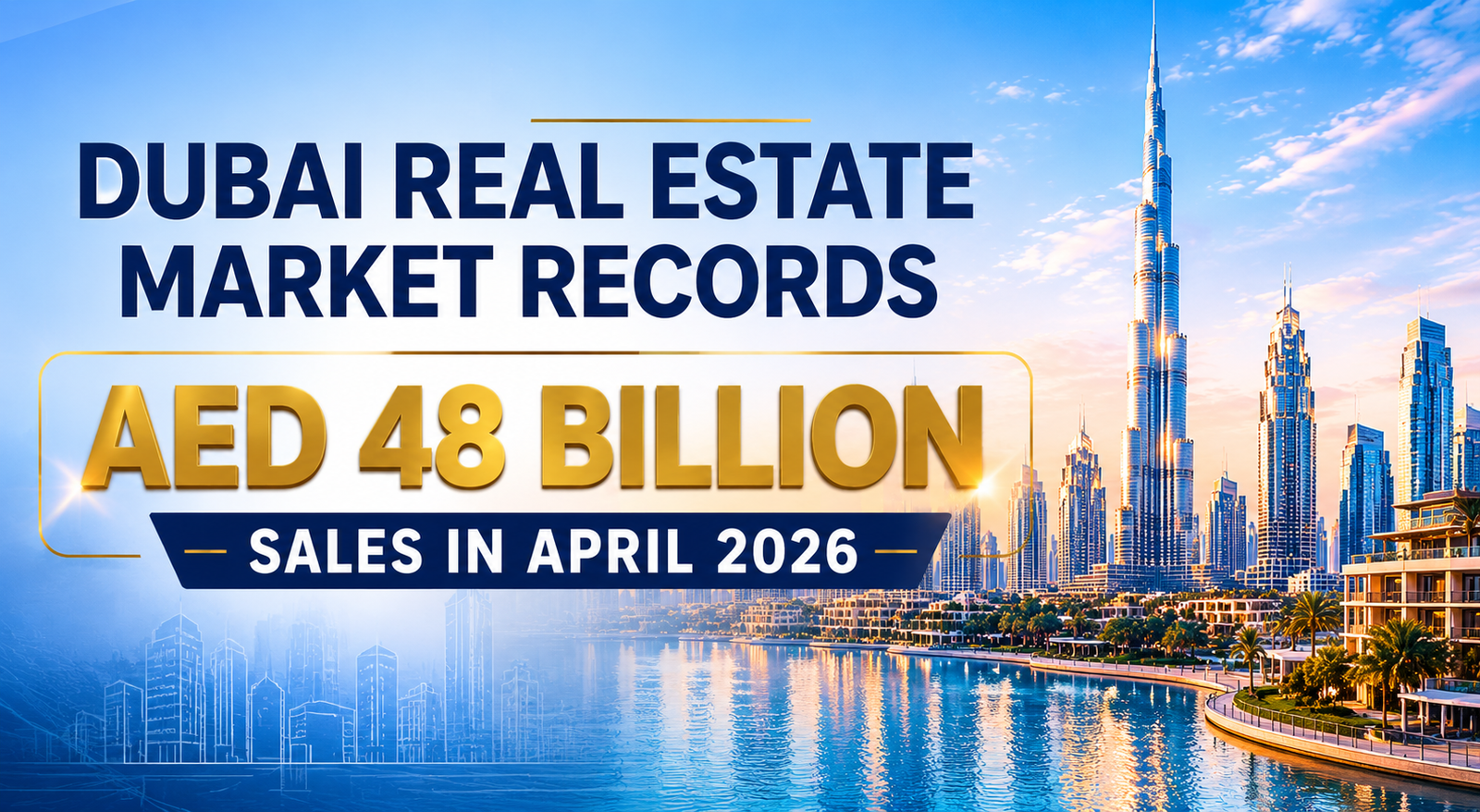Dubai Property Market Records AED 48 Billion Sales in April 2026