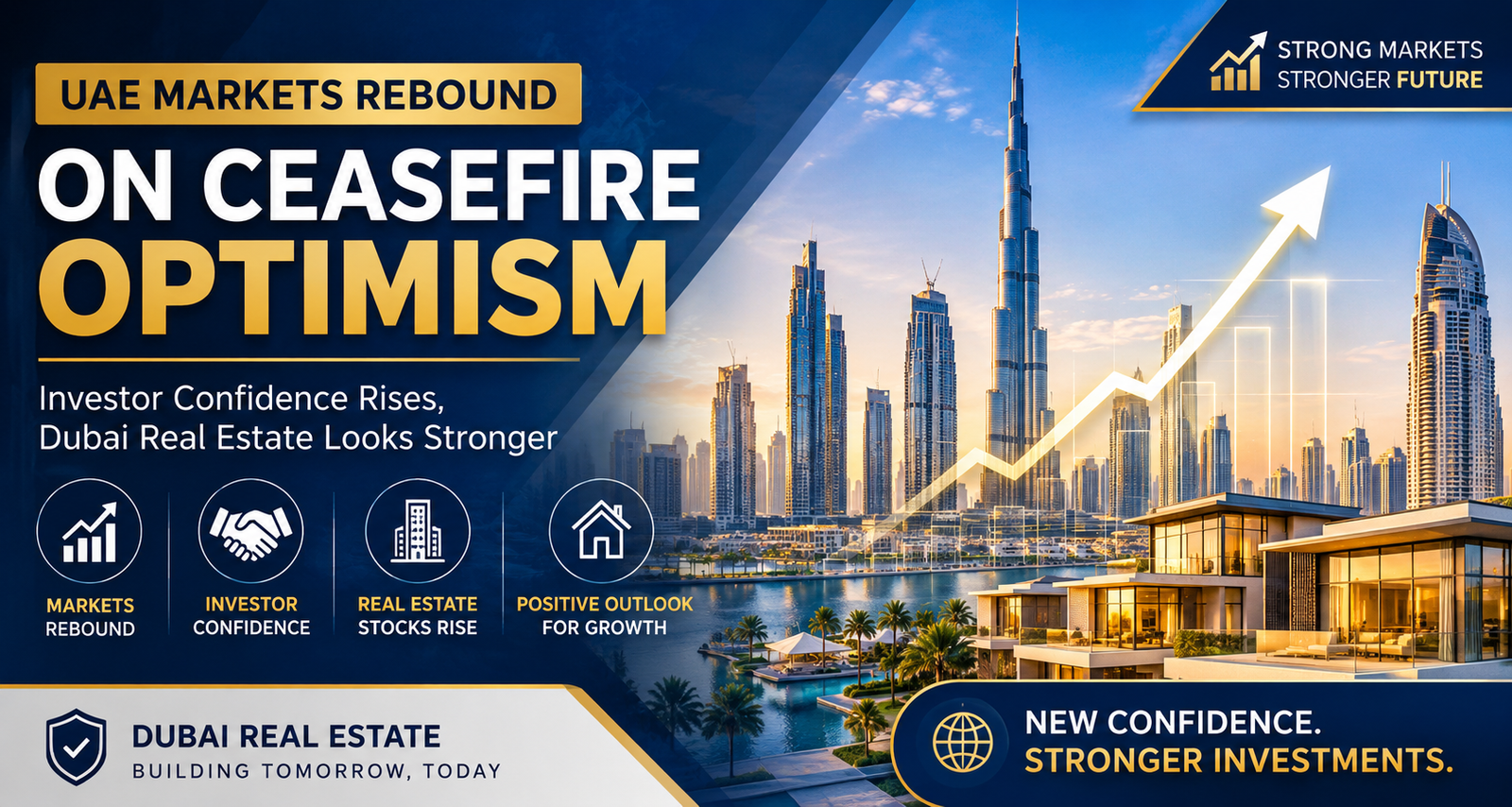 UAE Markets Rebound on Ceasefire Optimism: Why Dubai Real Estate Investors Are Turning Positive Again