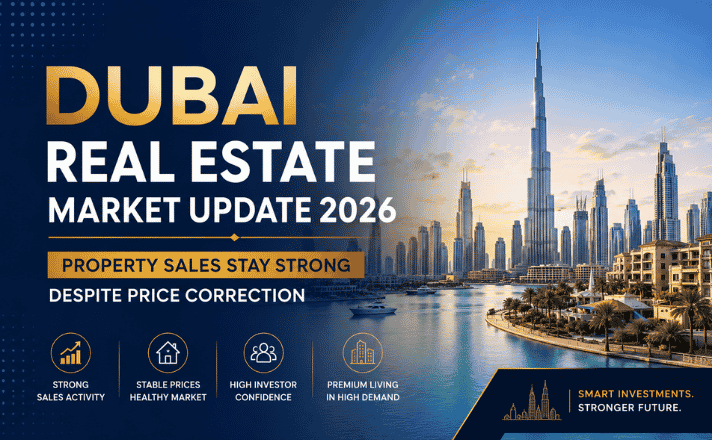 Dubai Real Estate Market Update 2026: Property Sales Remain Strong Despite Price Correction