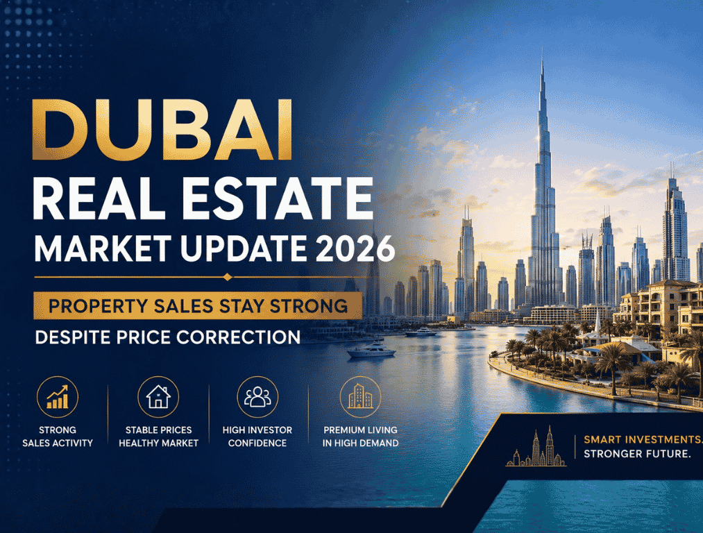 Dubai Real Estate Market Update 2026: Property Sales Remain Strong Despite Price Correction