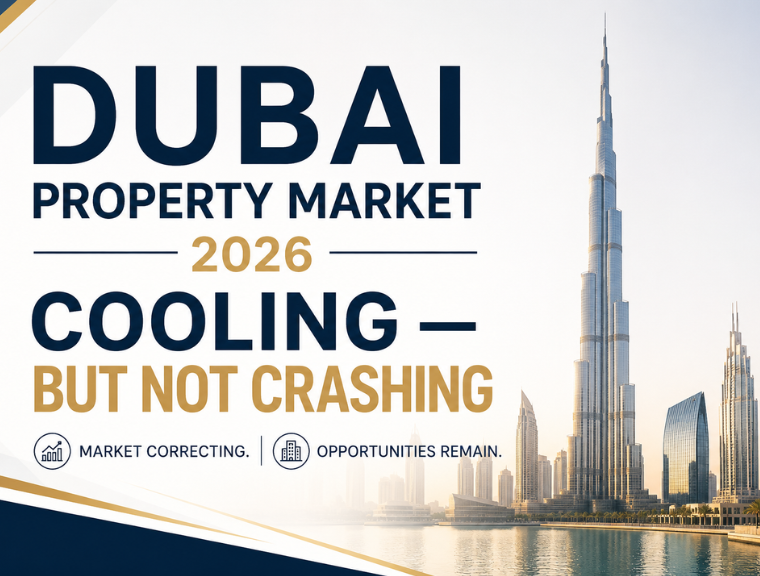 Dubai Property Market 2026: The Market Is Cooling, But Prices Aren’t Crashing