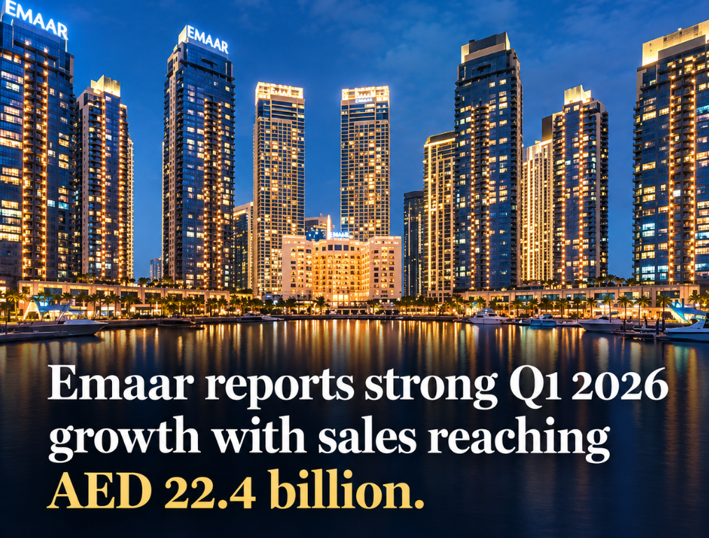 Emaar Development Reports AED 22.4B Property Sales in H1 2026