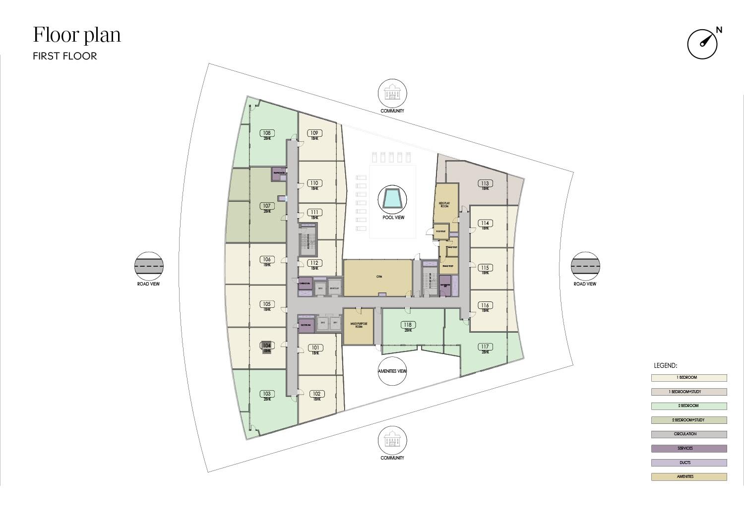 Samana Greenfield Floor Plan