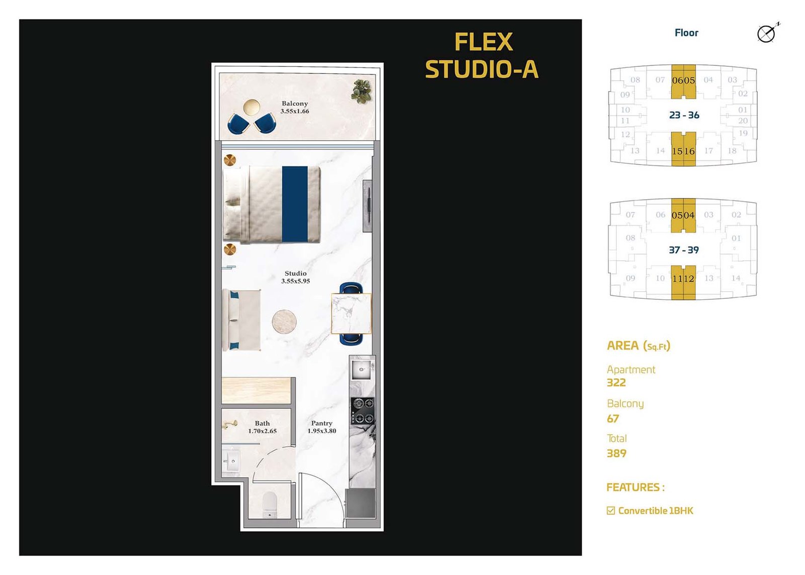 Aspirz by Danube Floor Plan
