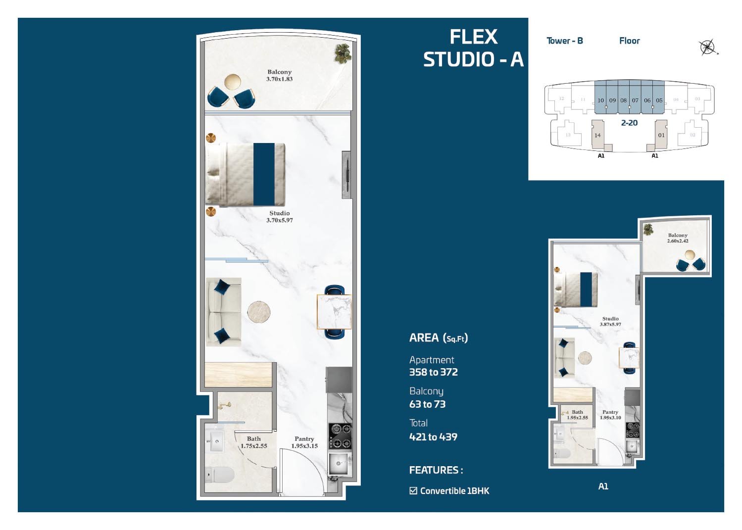 Serenz by Danube Floor Plan