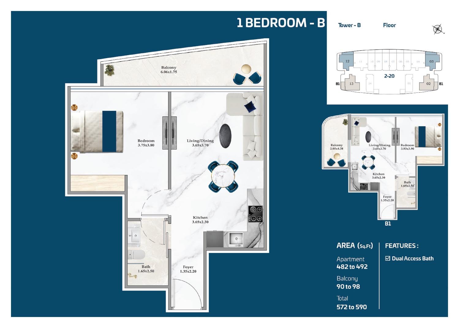 Serenz by Danube Floor Plan
