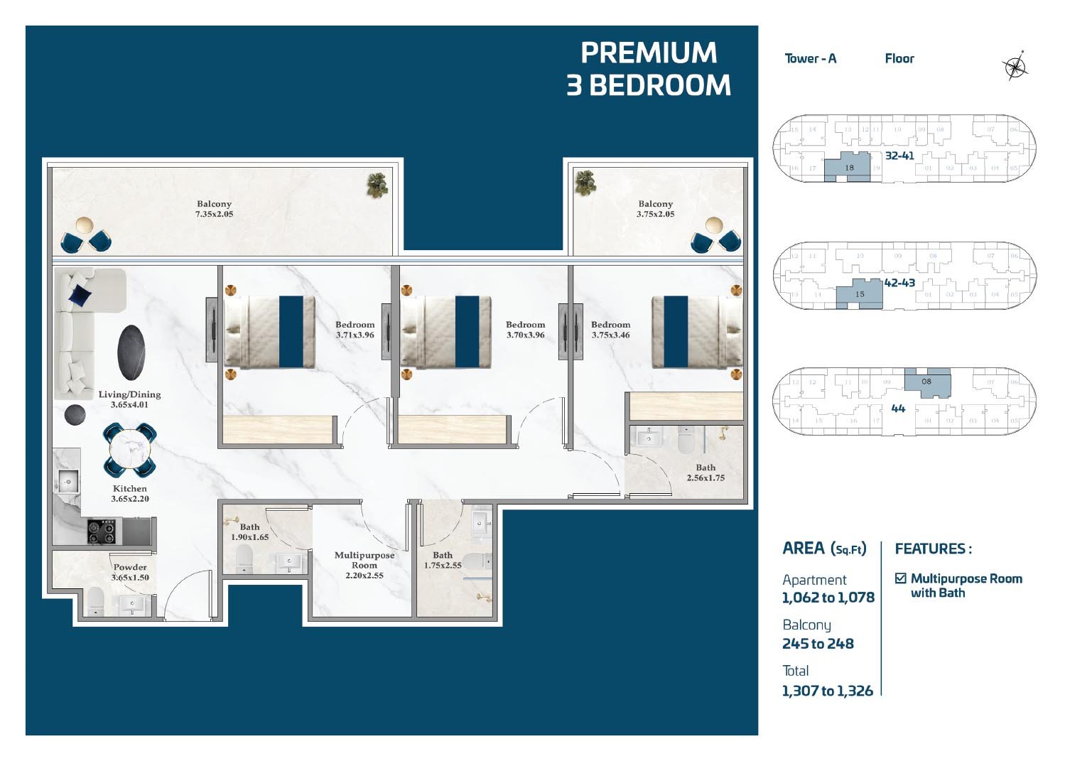 Serenz by Danube Floor Plan