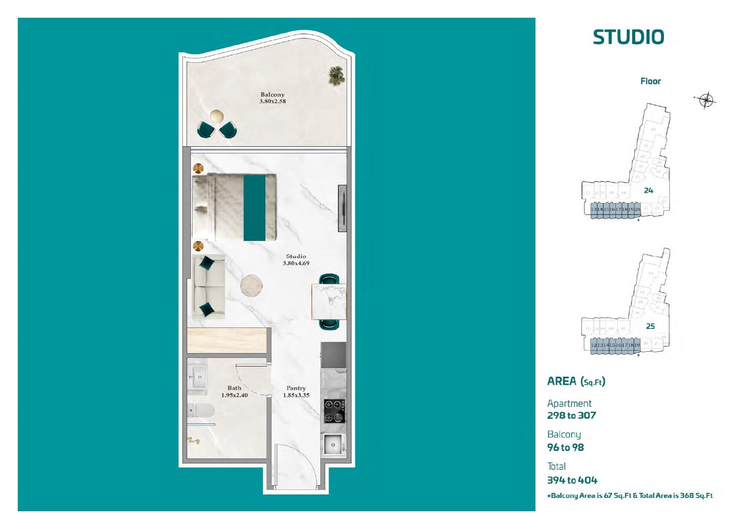Breez by Danube Floor Plan