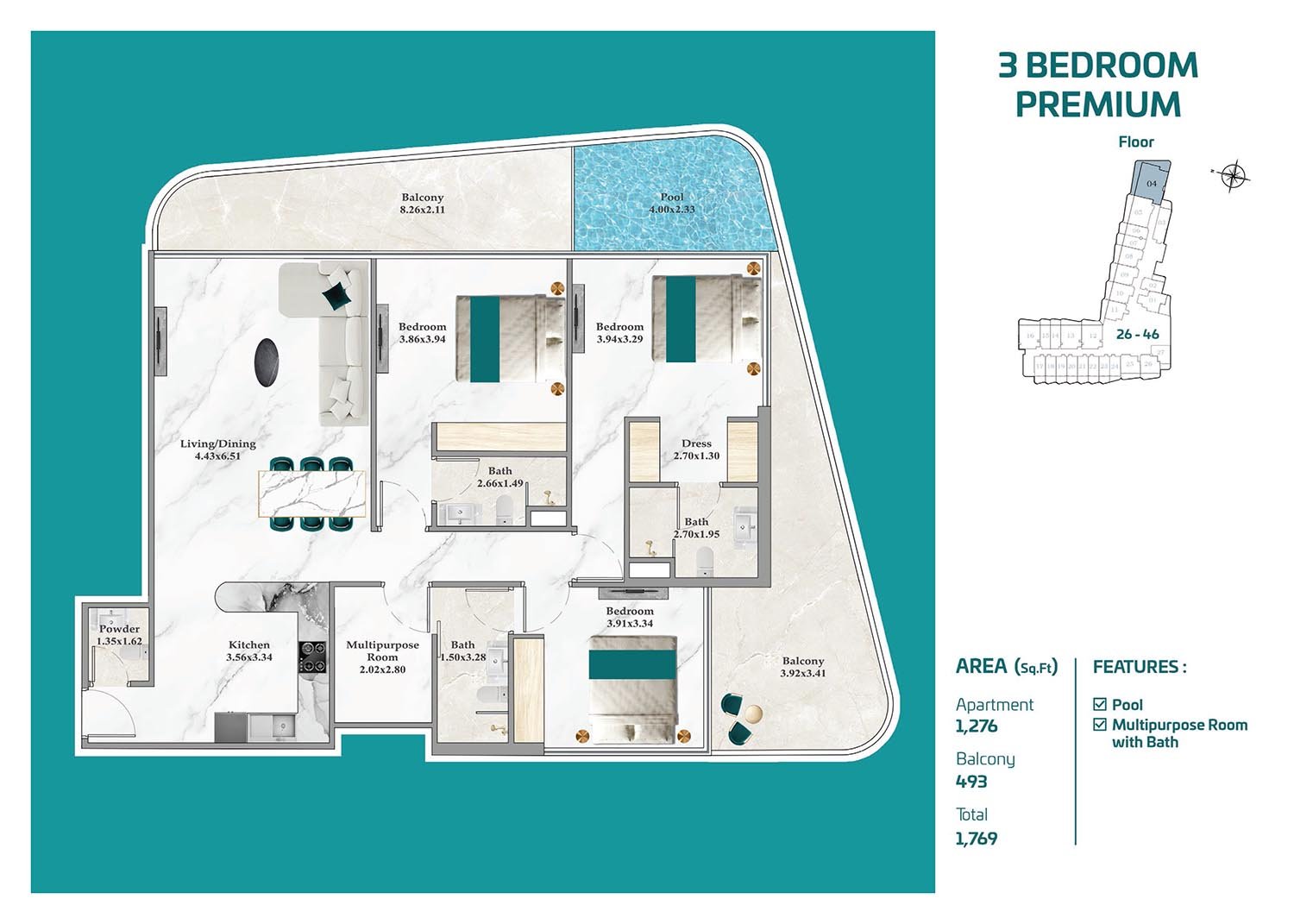 Breez by Danube Floor Plan