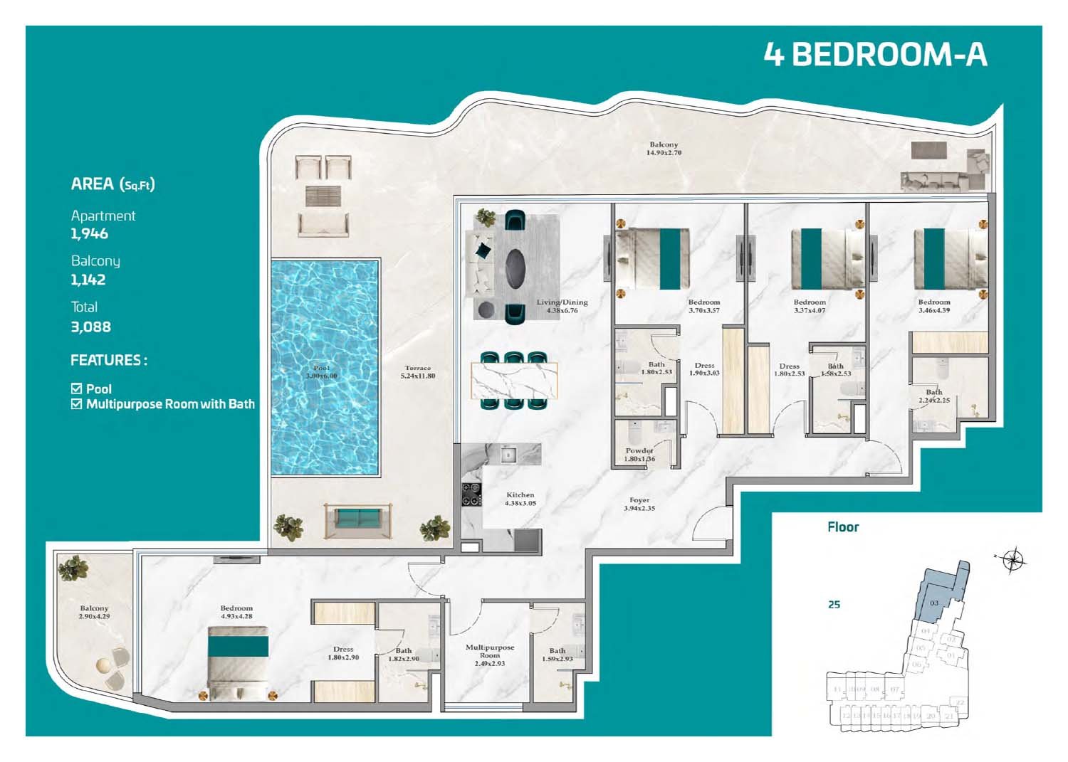 Breez by Danube Floor Plan