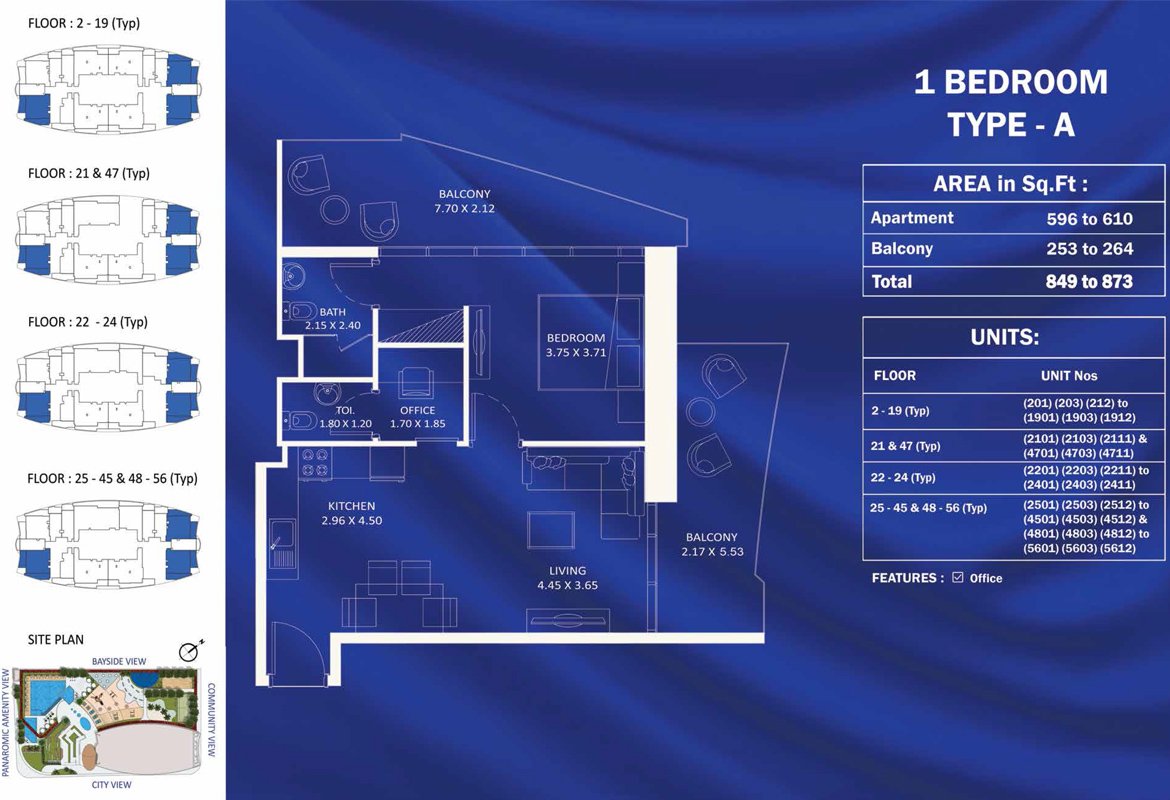 Fashionz by Danube Floor Plan