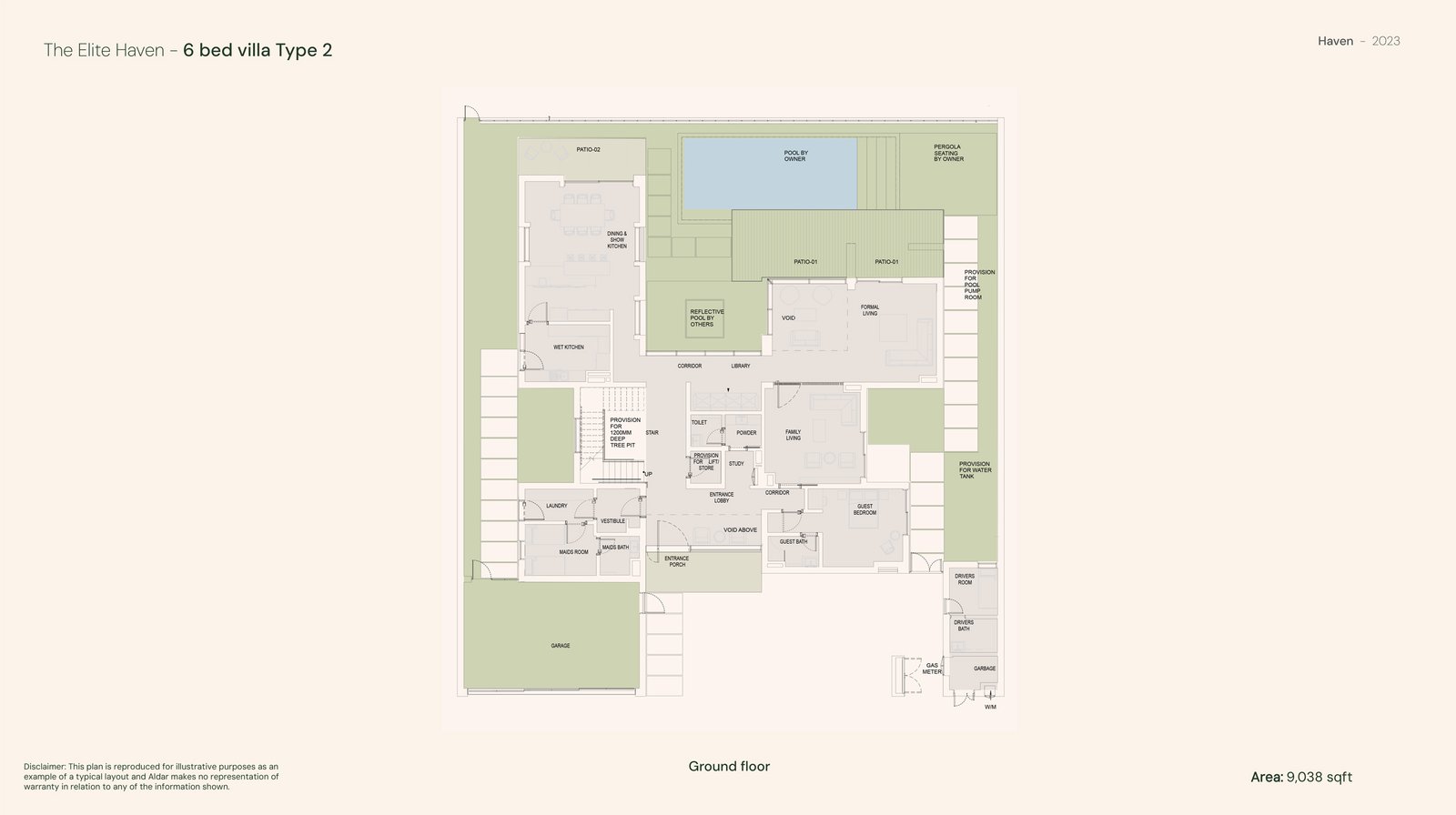 Aldar The Haven Floor Plan