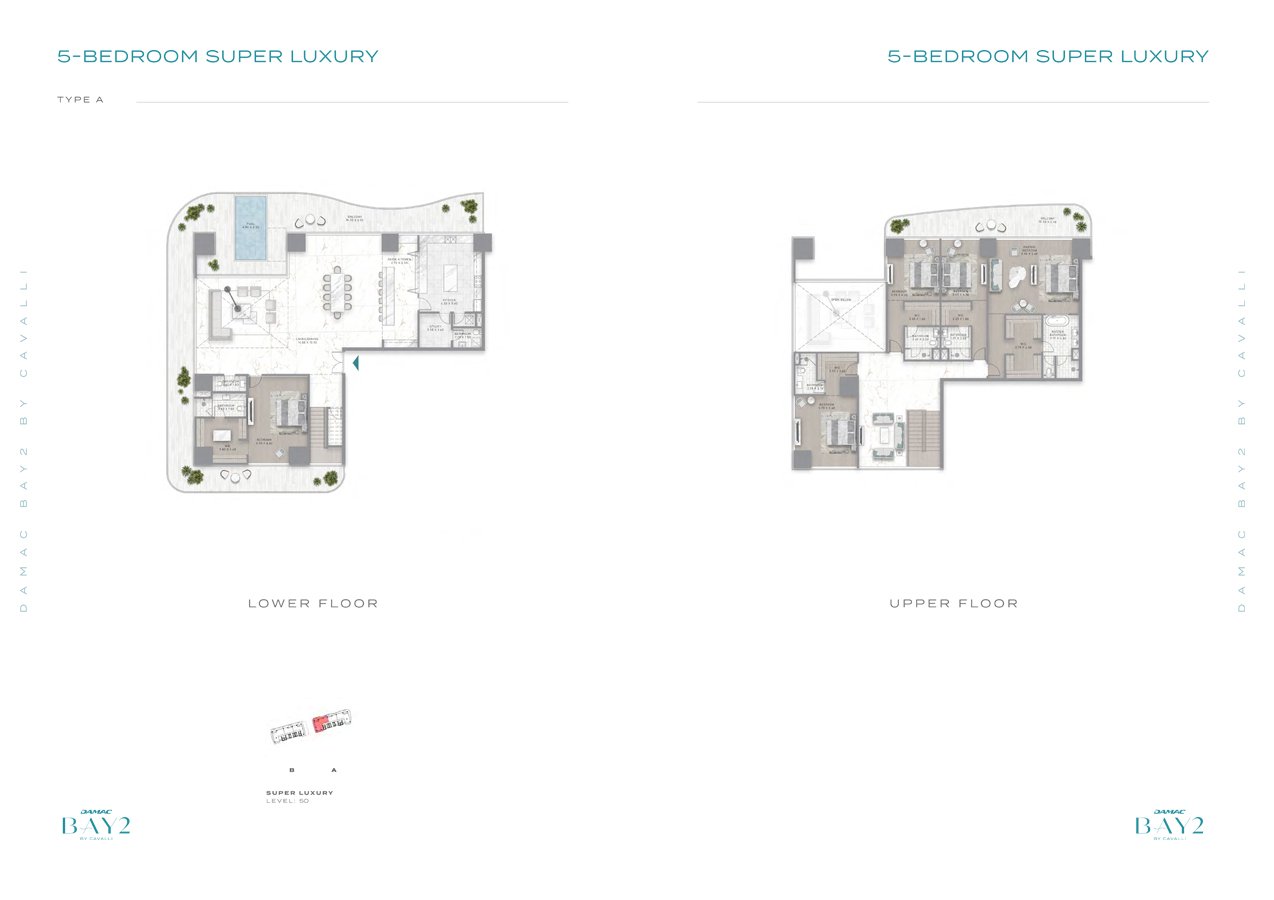 Damac Skycrest Collection Floor Plan