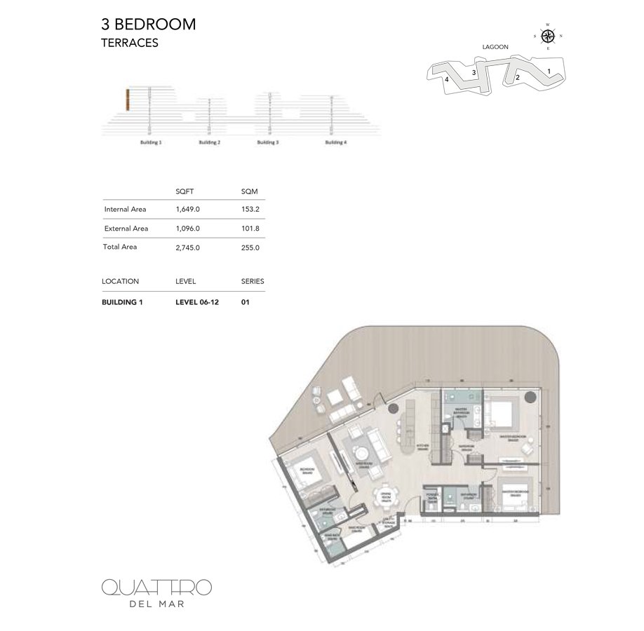 Quattro Del Mar Floor Plan