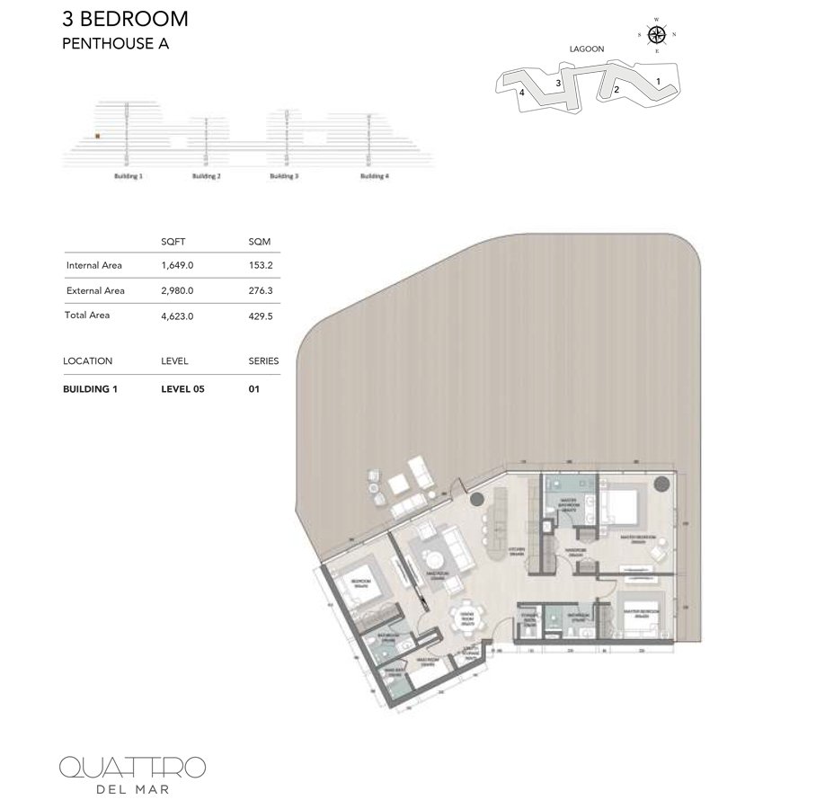 Quattro Del Mar Floor Plan