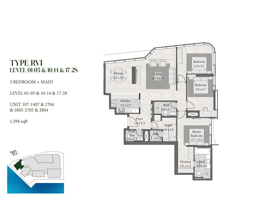 Radiant Viewz Floor Plan