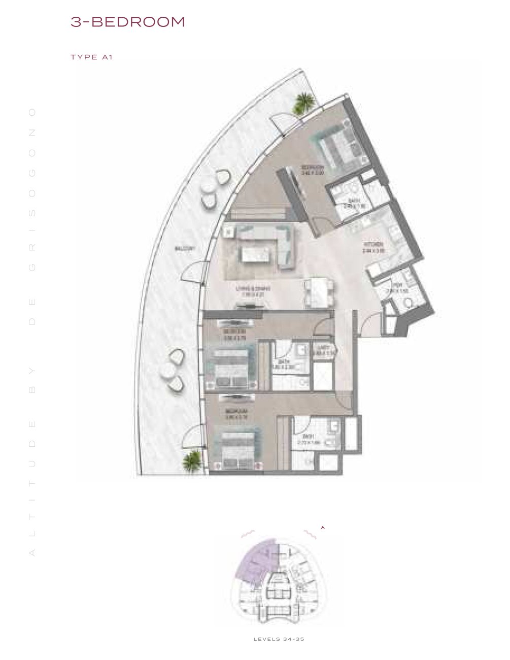 Damac Altitude Floor Plan
