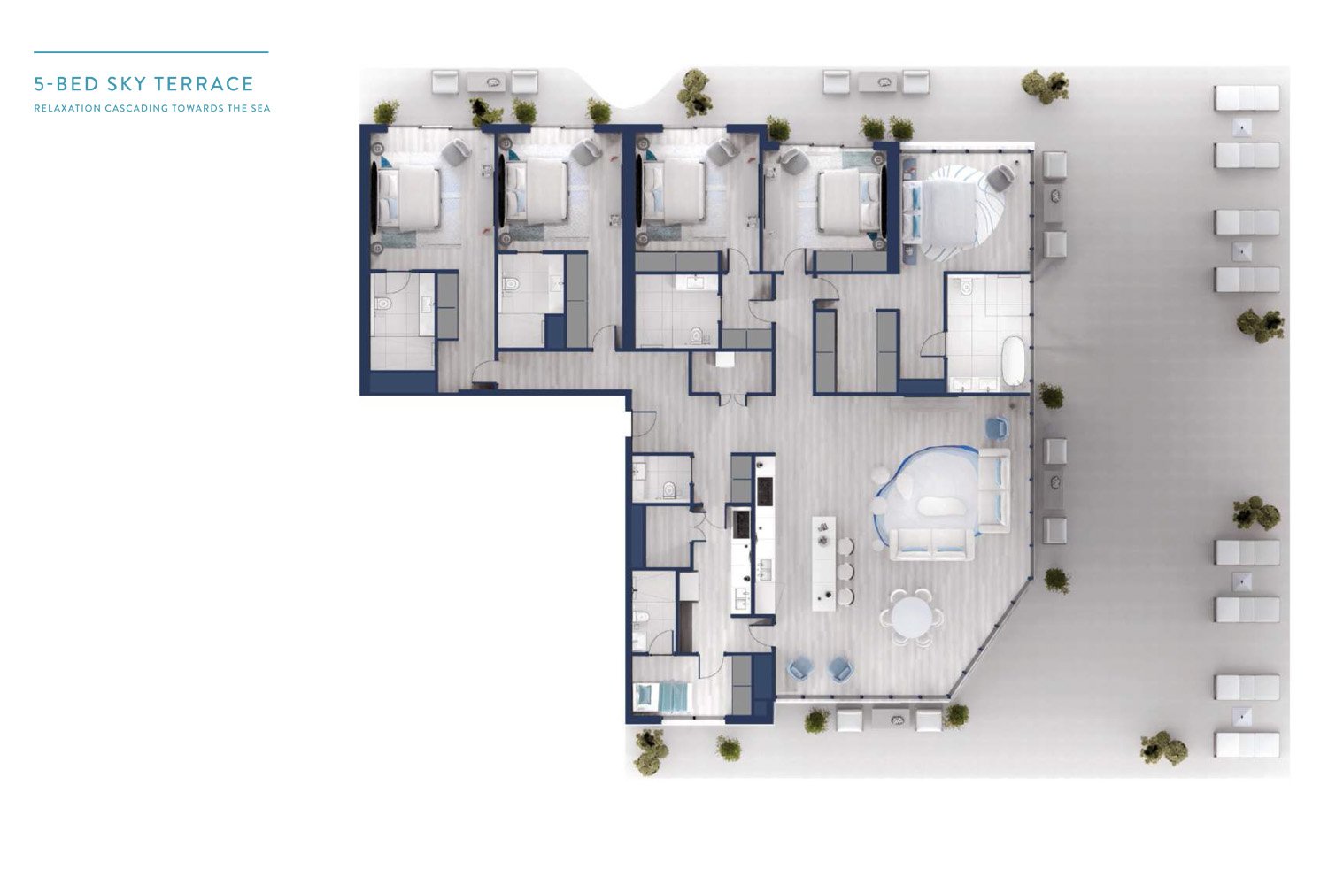 Nikki Beach Resort and Spa Floor Plan