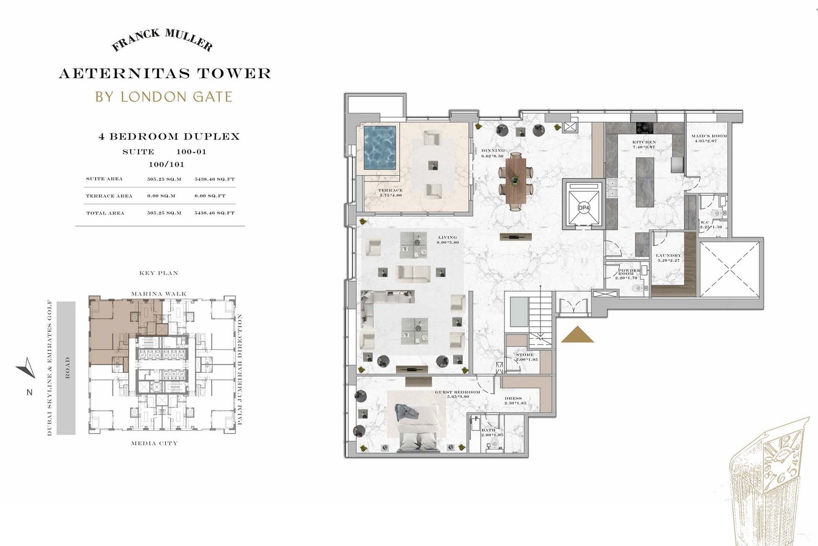 Franck Muller Aeternitas Floor Plan