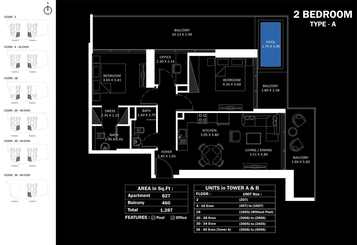Danube Elitz 3 Floor Plan