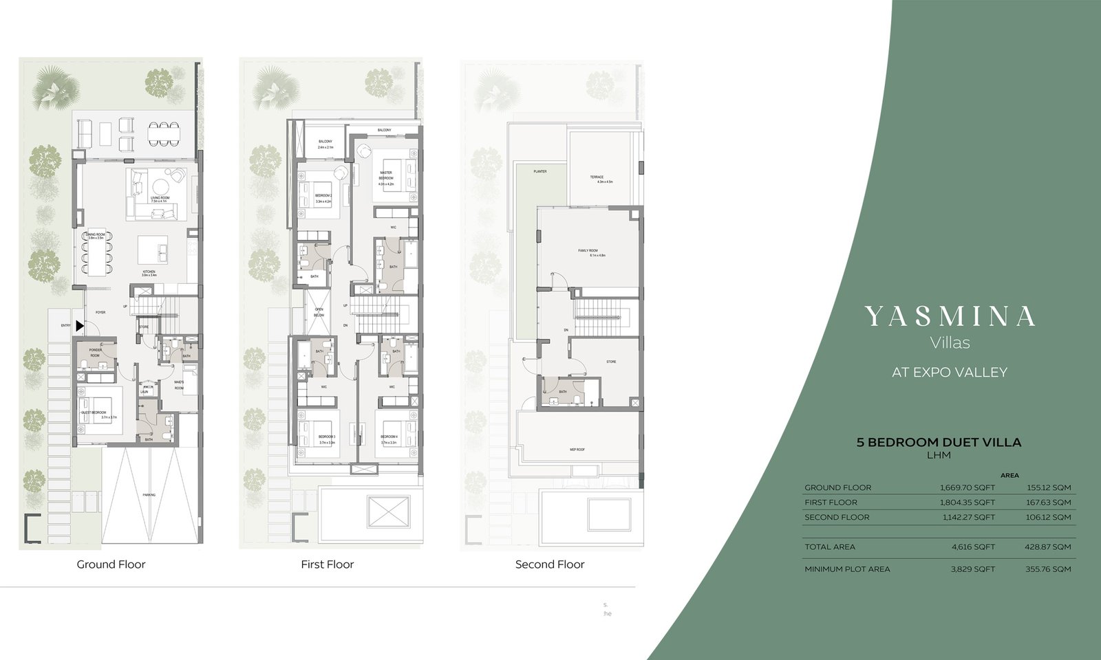 Yasmina Villas Floor Plan