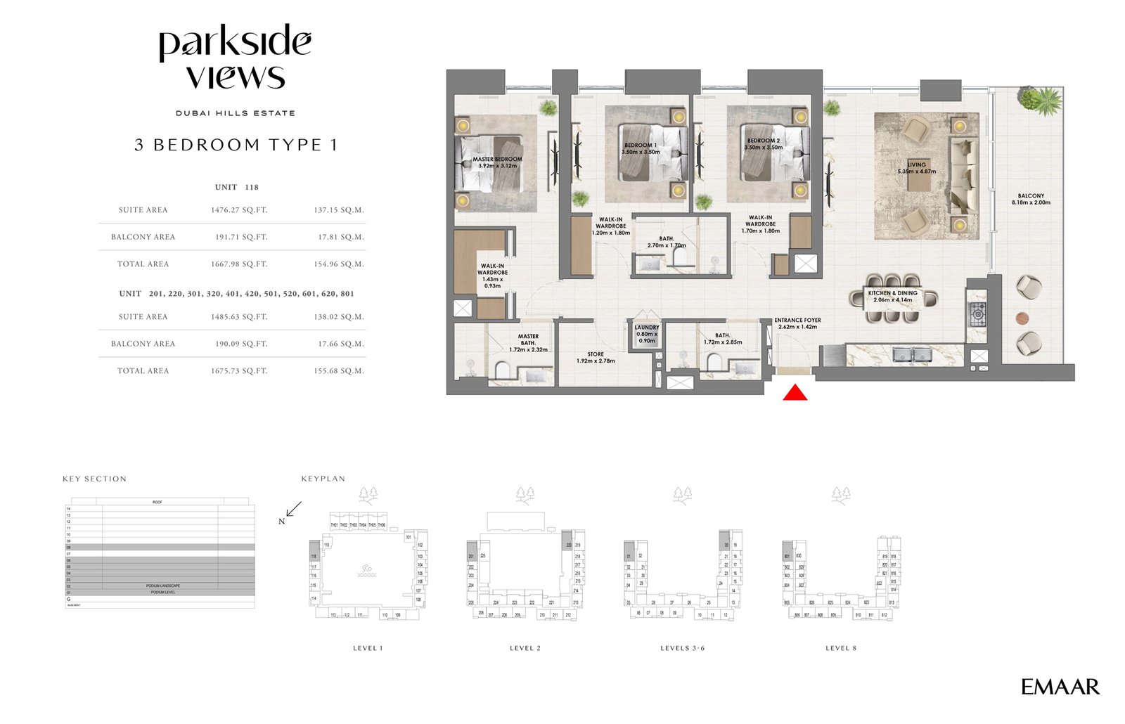 Parkside Views Floor Plan