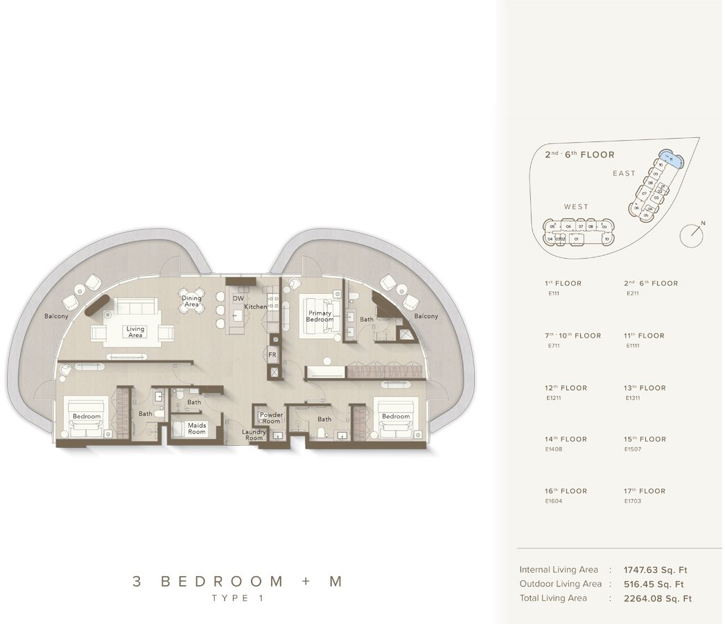 Ellington Views Floor Plan