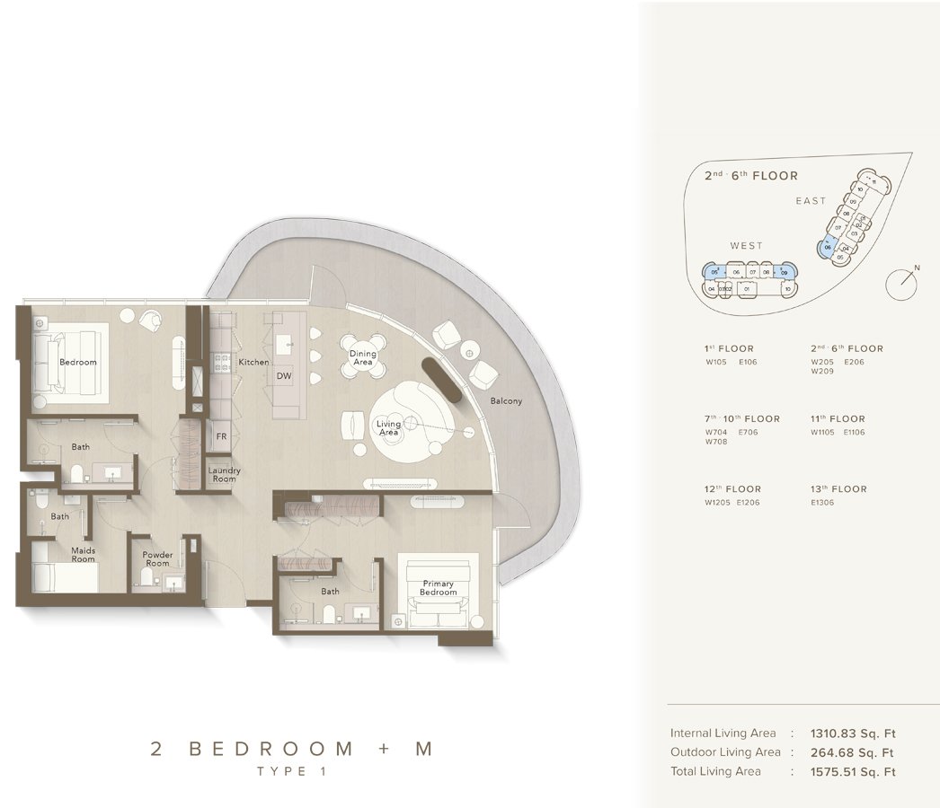 Ellington Views Floor Plan