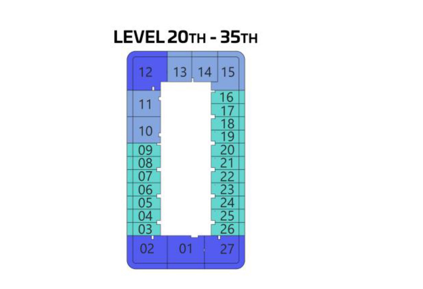 Danube Bayz 101 Floor Plan