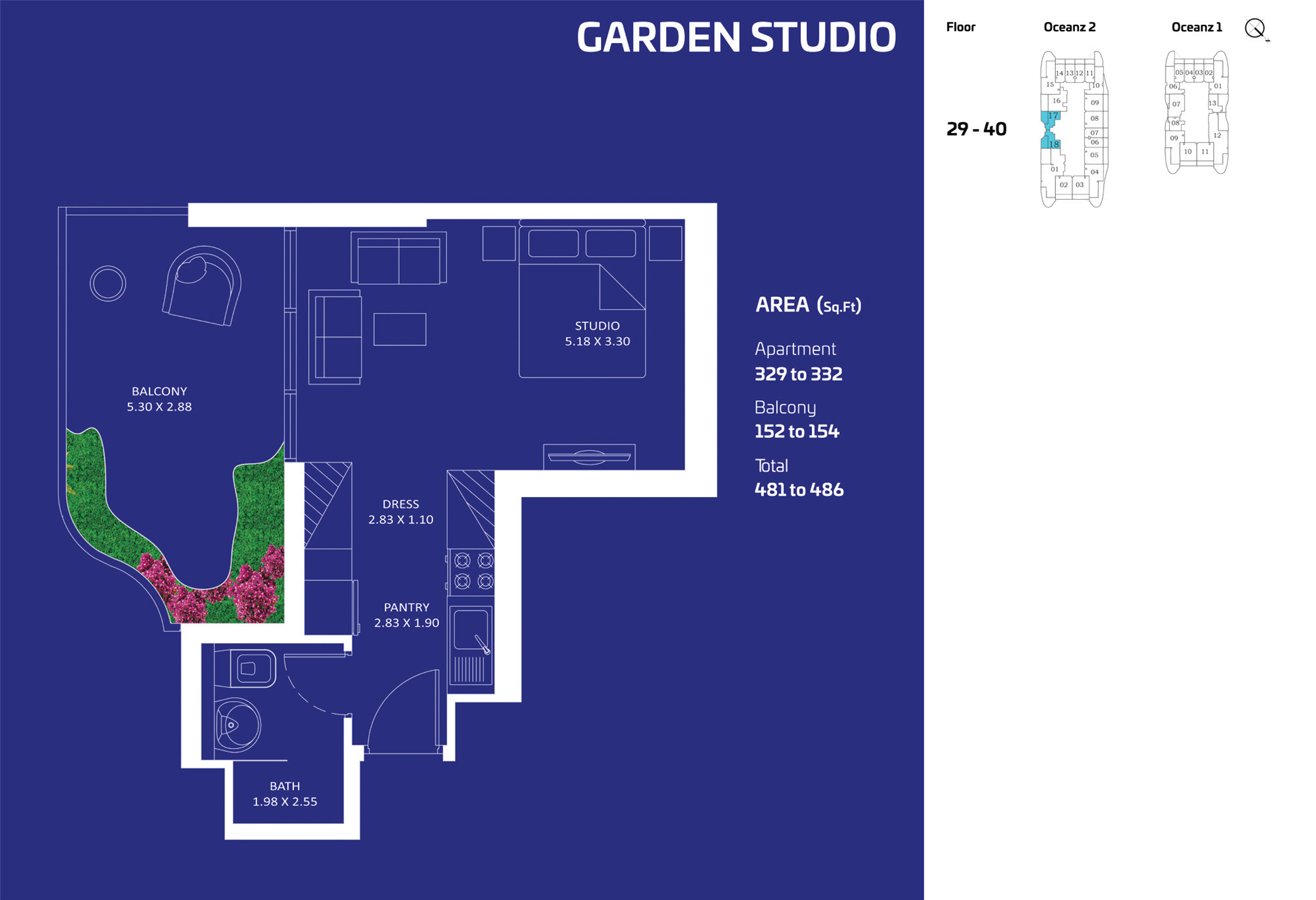 Oceanz Floor Plan