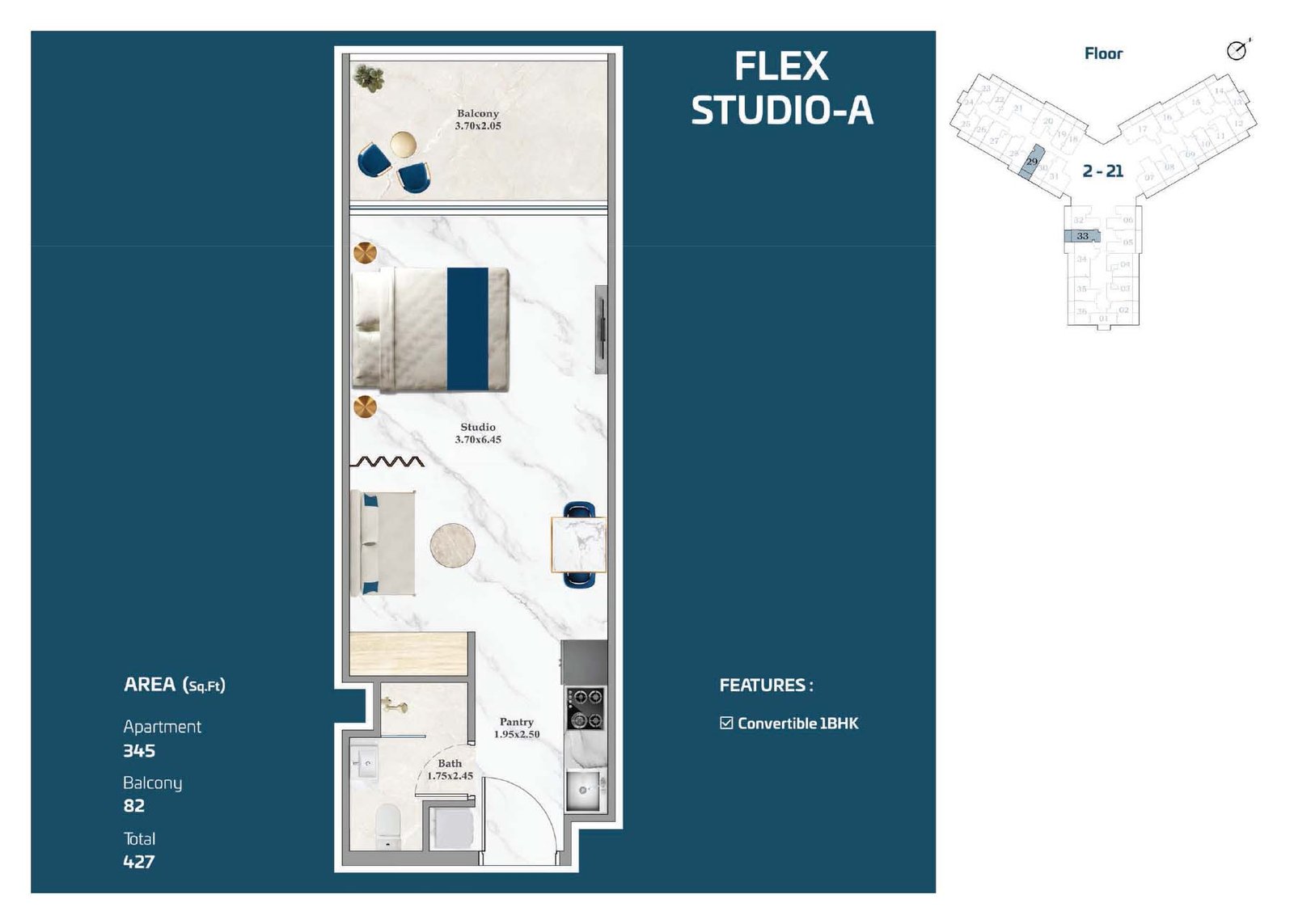 Timez by Danube Floor Plan