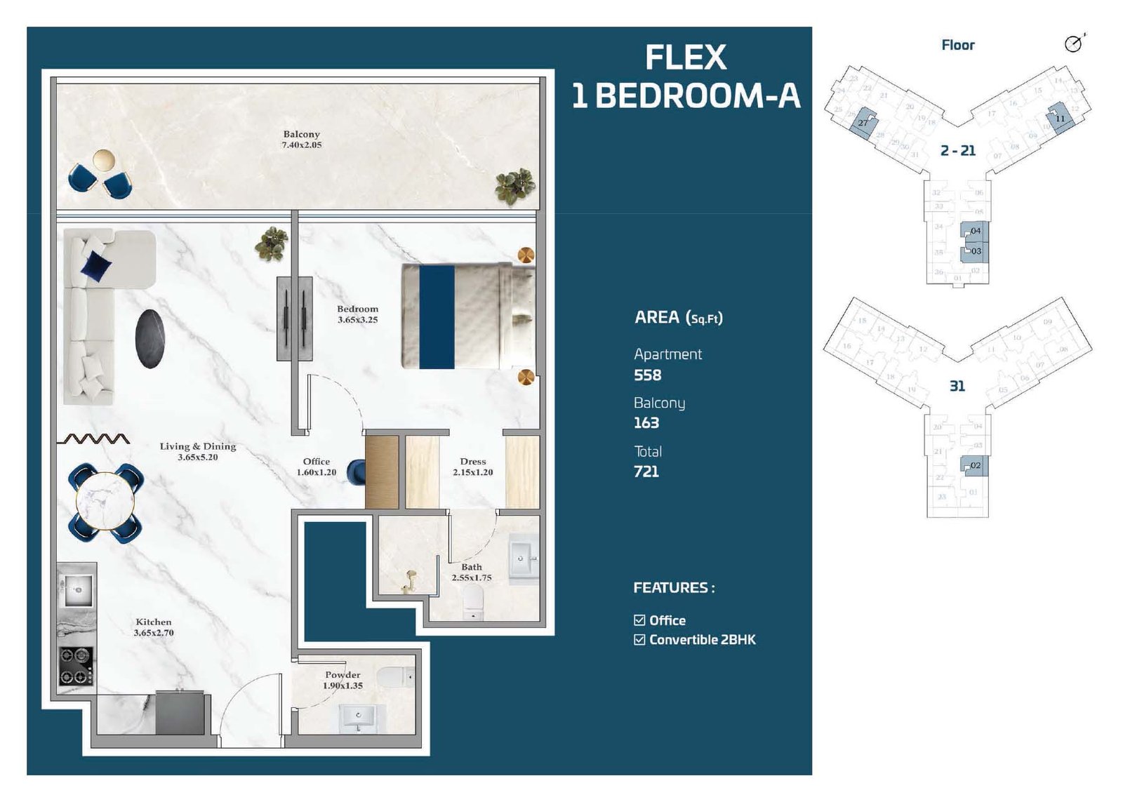 Timez by Danube Floor Plan