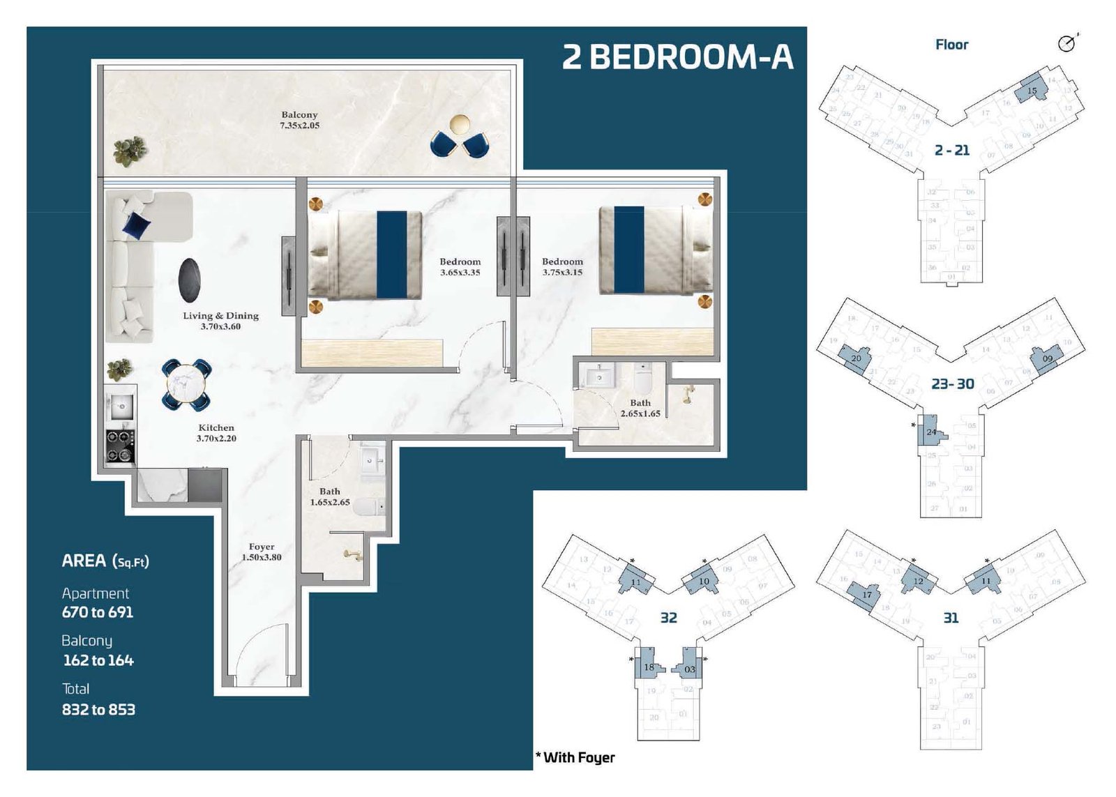 Timez by Danube Floor Plan