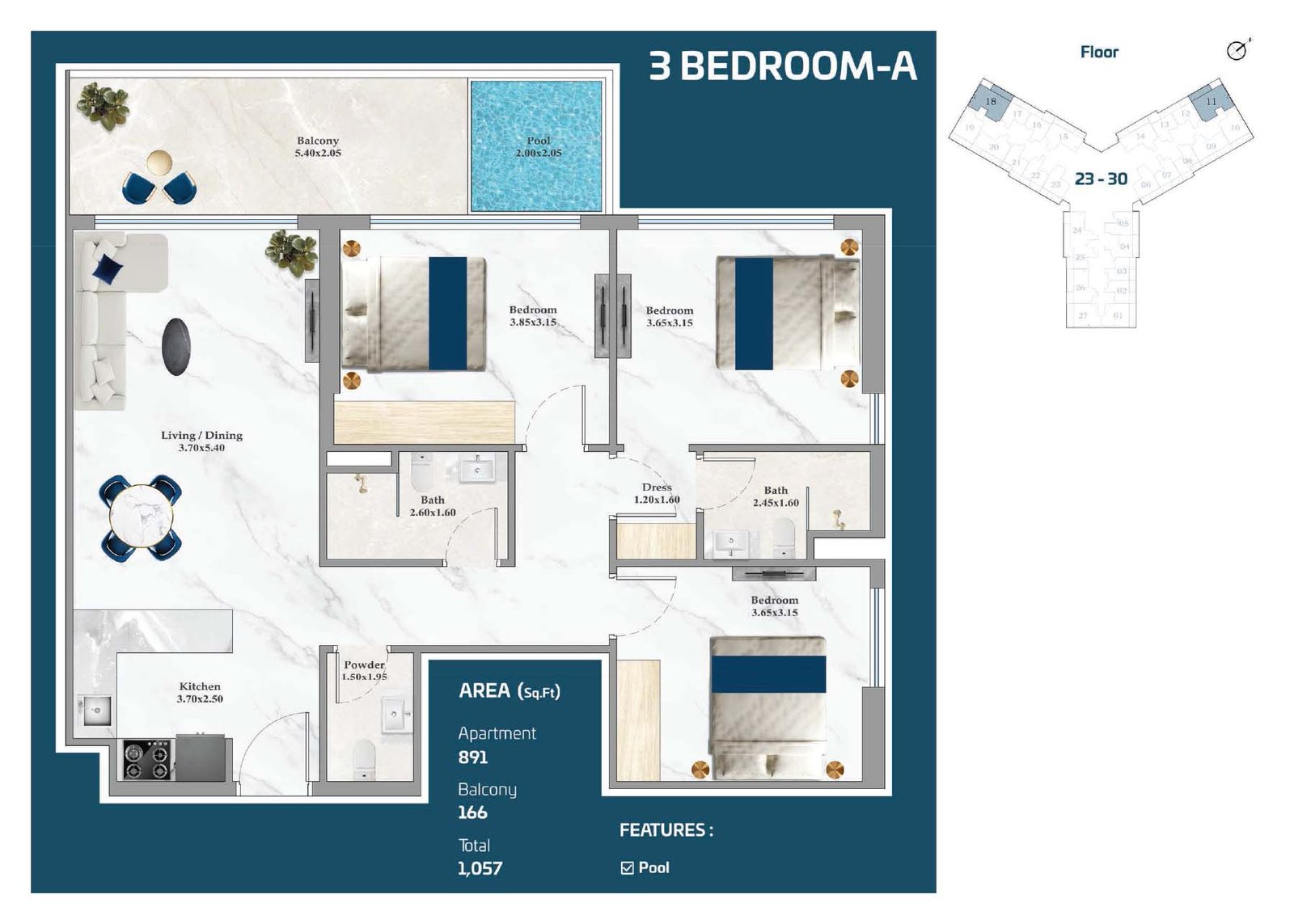 Timez by Danube Floor Plan