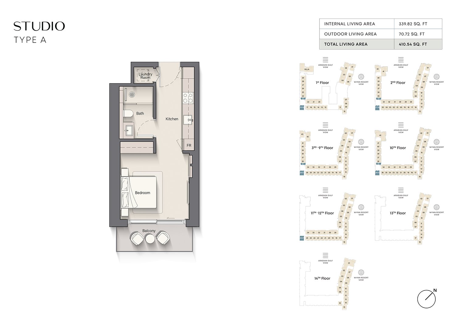 Playa Del Sol Floor Plan