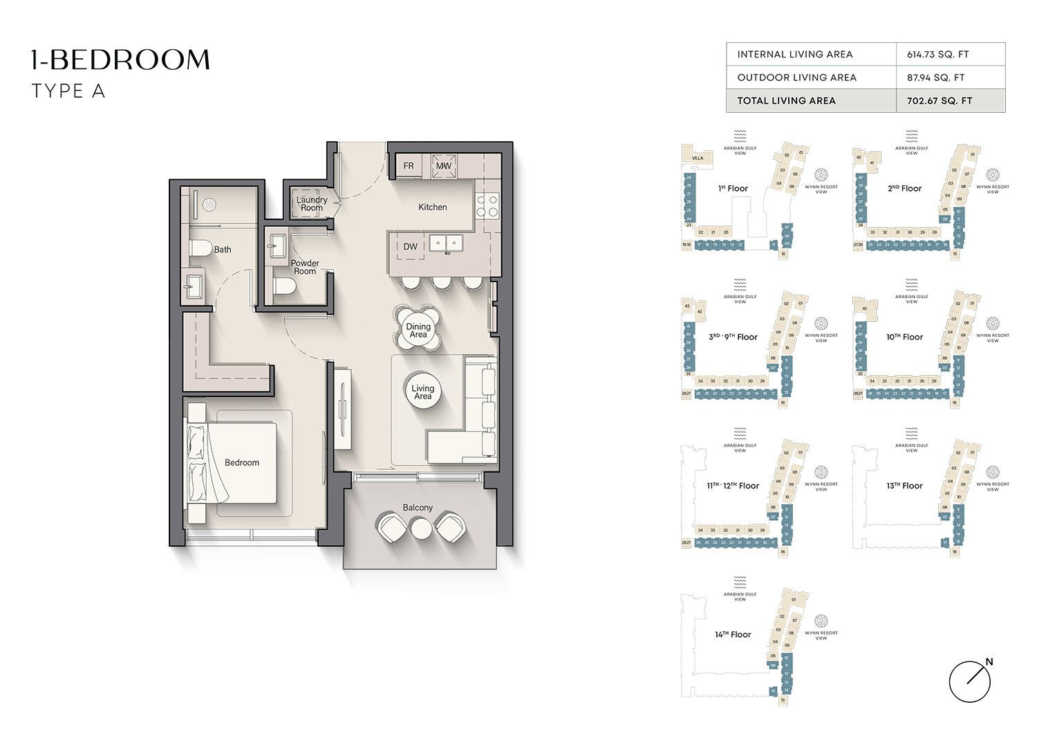 Playa Del Sol Floor Plan
