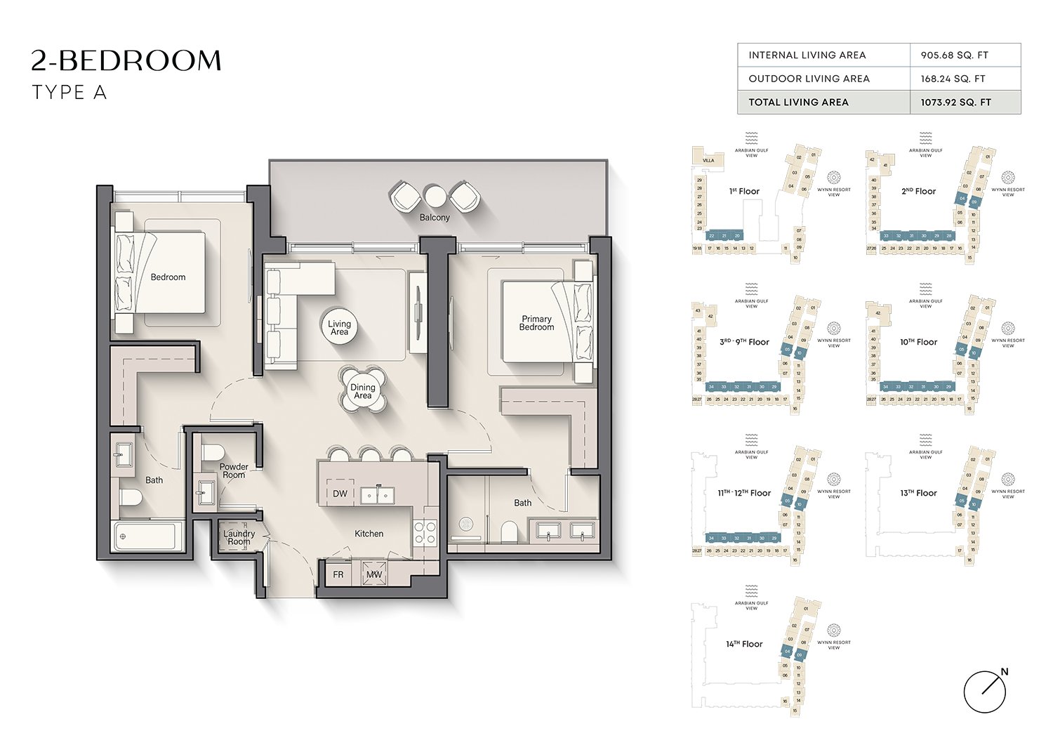 Playa Del Sol Floor Plan