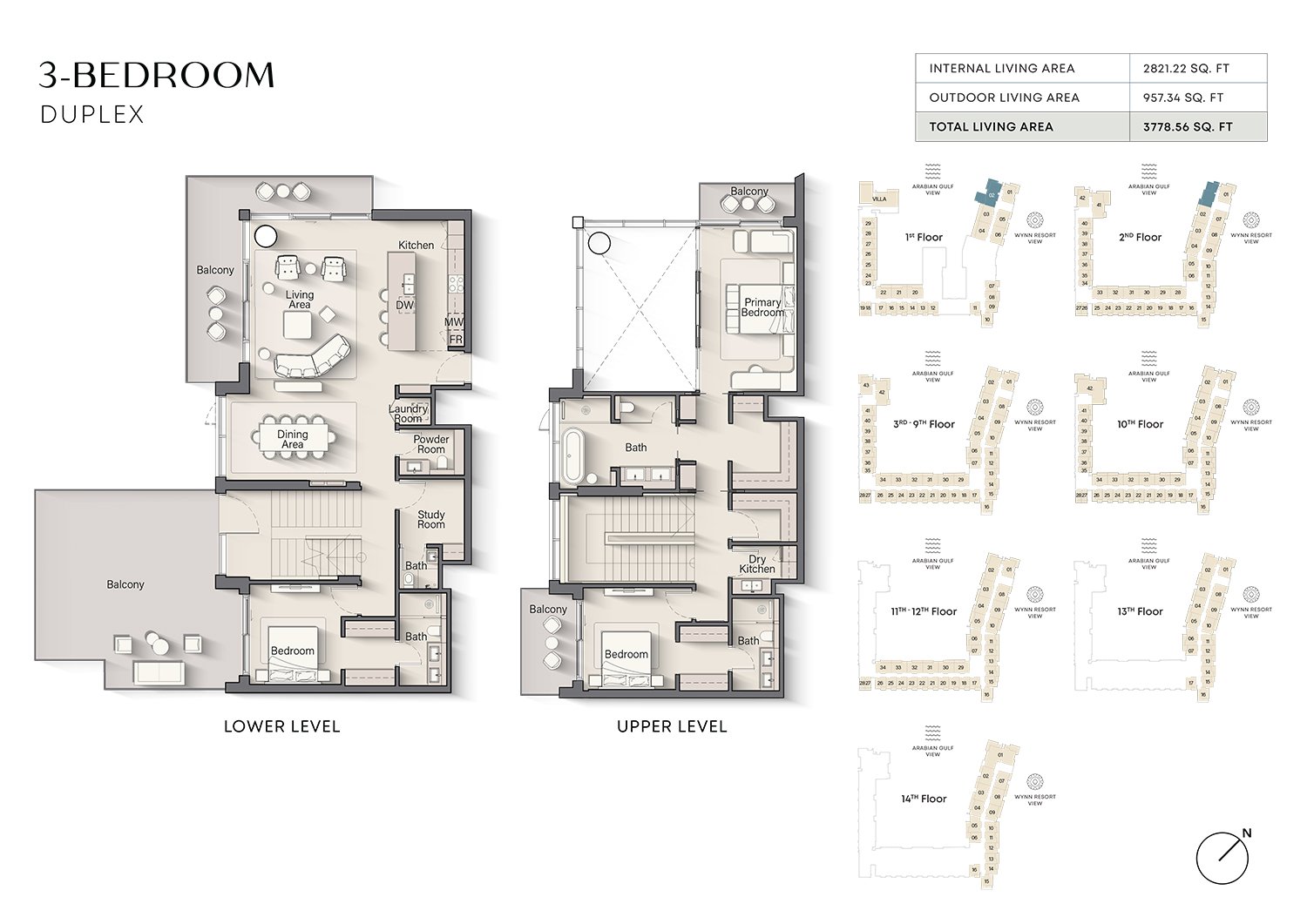 Playa Del Sol Floor Plan