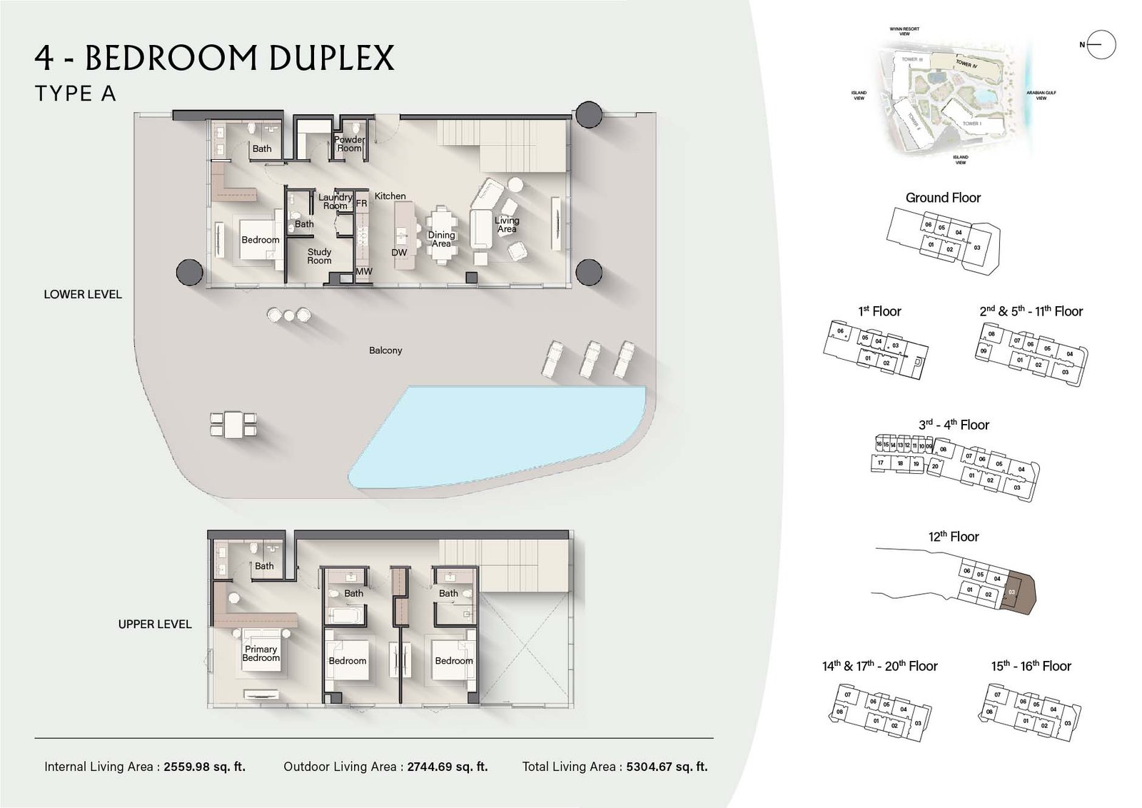 Costa Mare Floor Plan