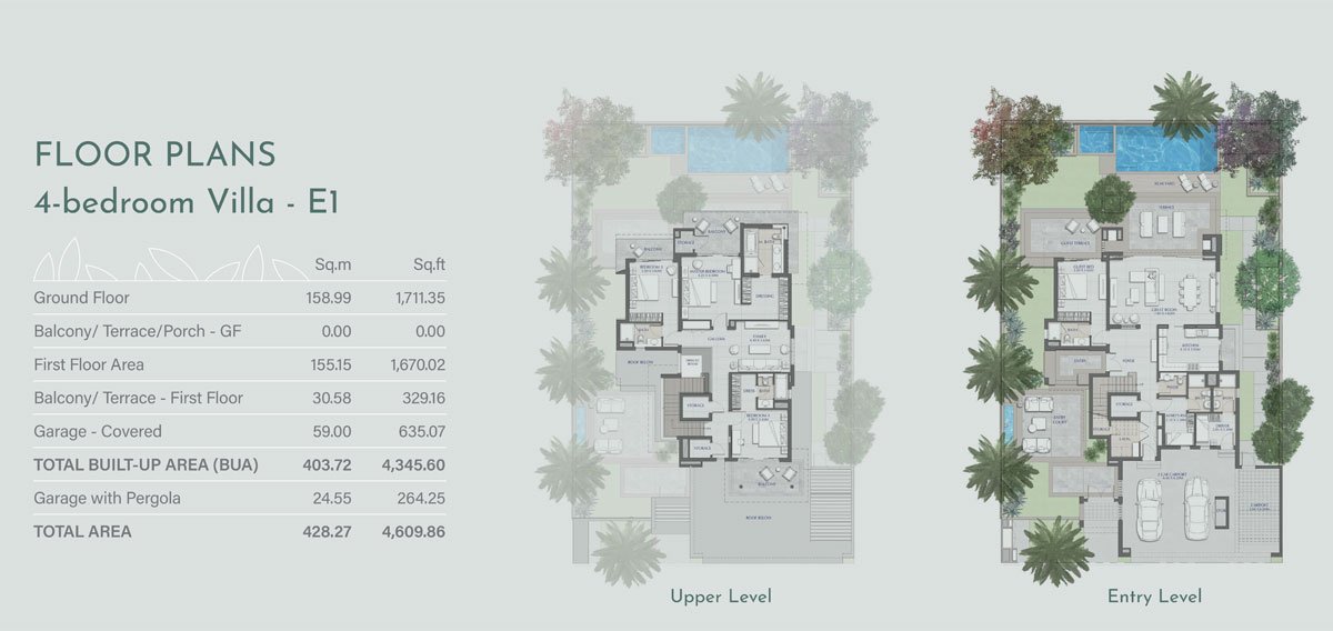 Jebel Ali Village Residences Floor Plan