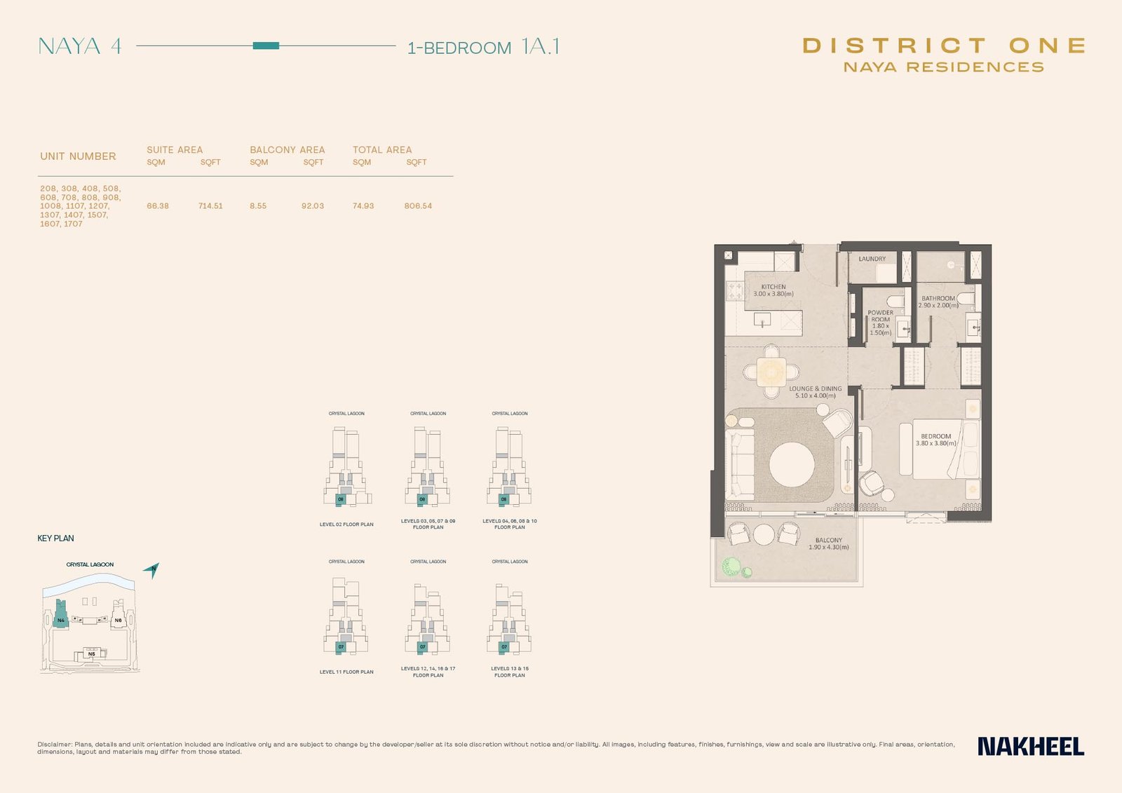 Naya Residences Floor Plan