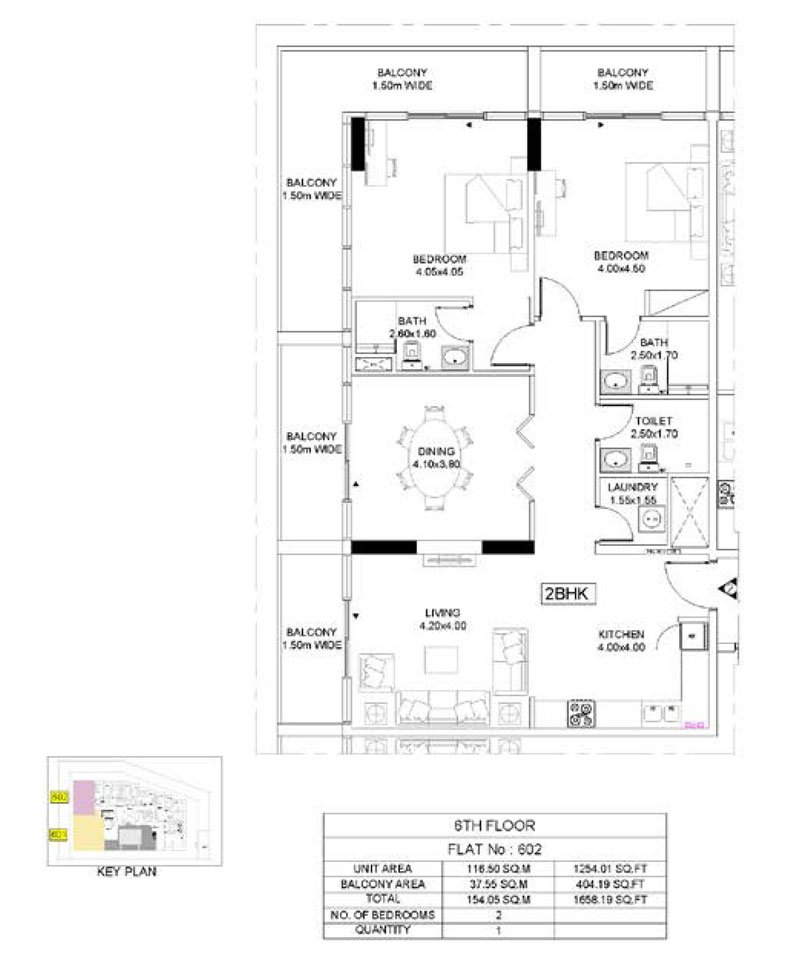 Binghatti East Floor Plan