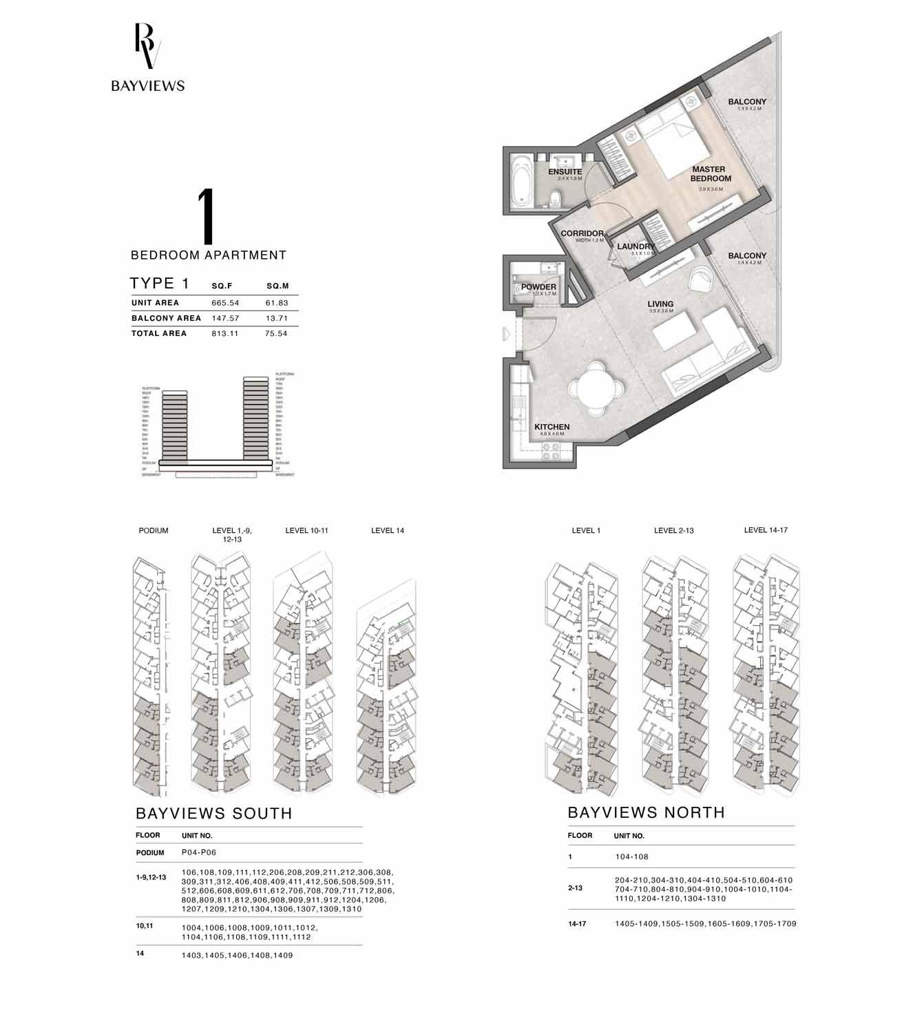 Bayviews by Rak Floor Plan