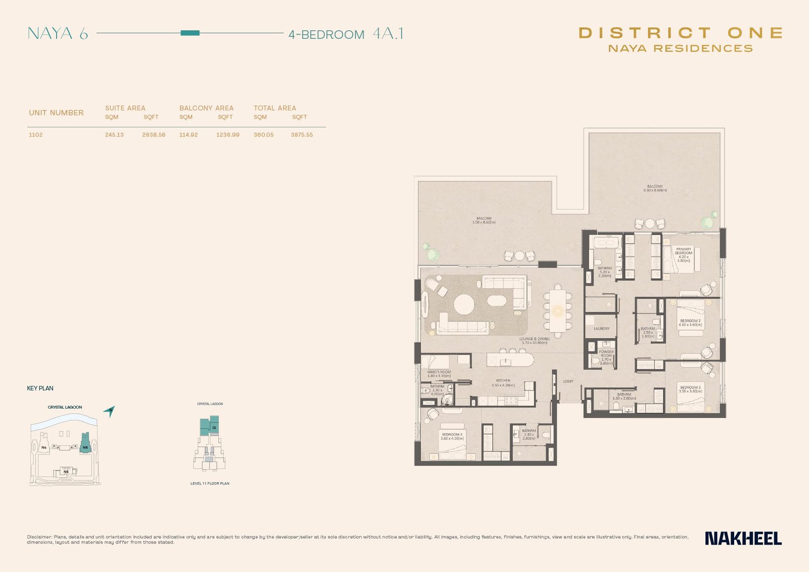 Naya Residences Floor Plan