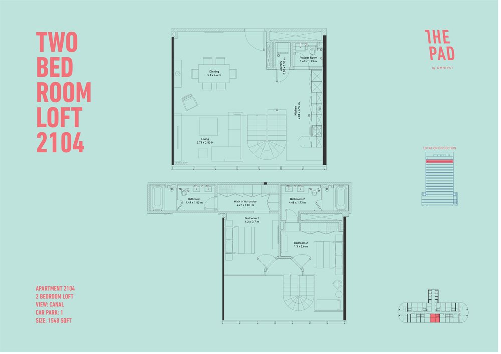 The Pad Floor Plan
