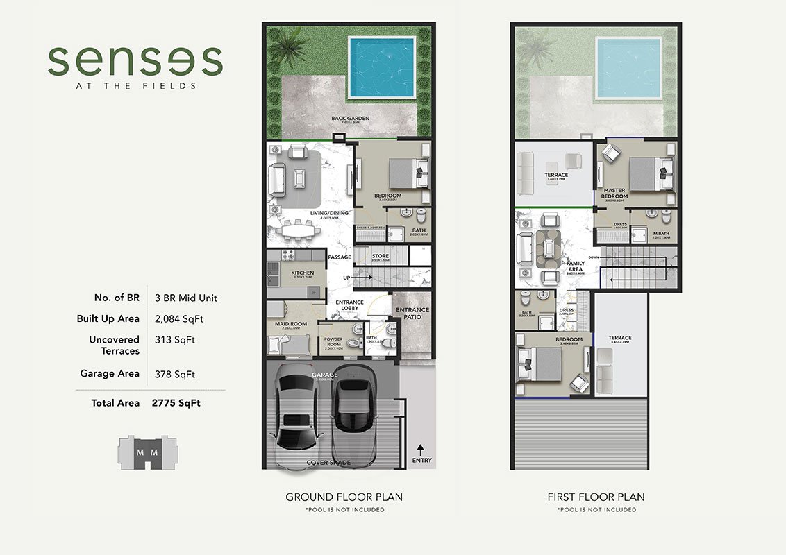 Senses at The Fields Floor Plan