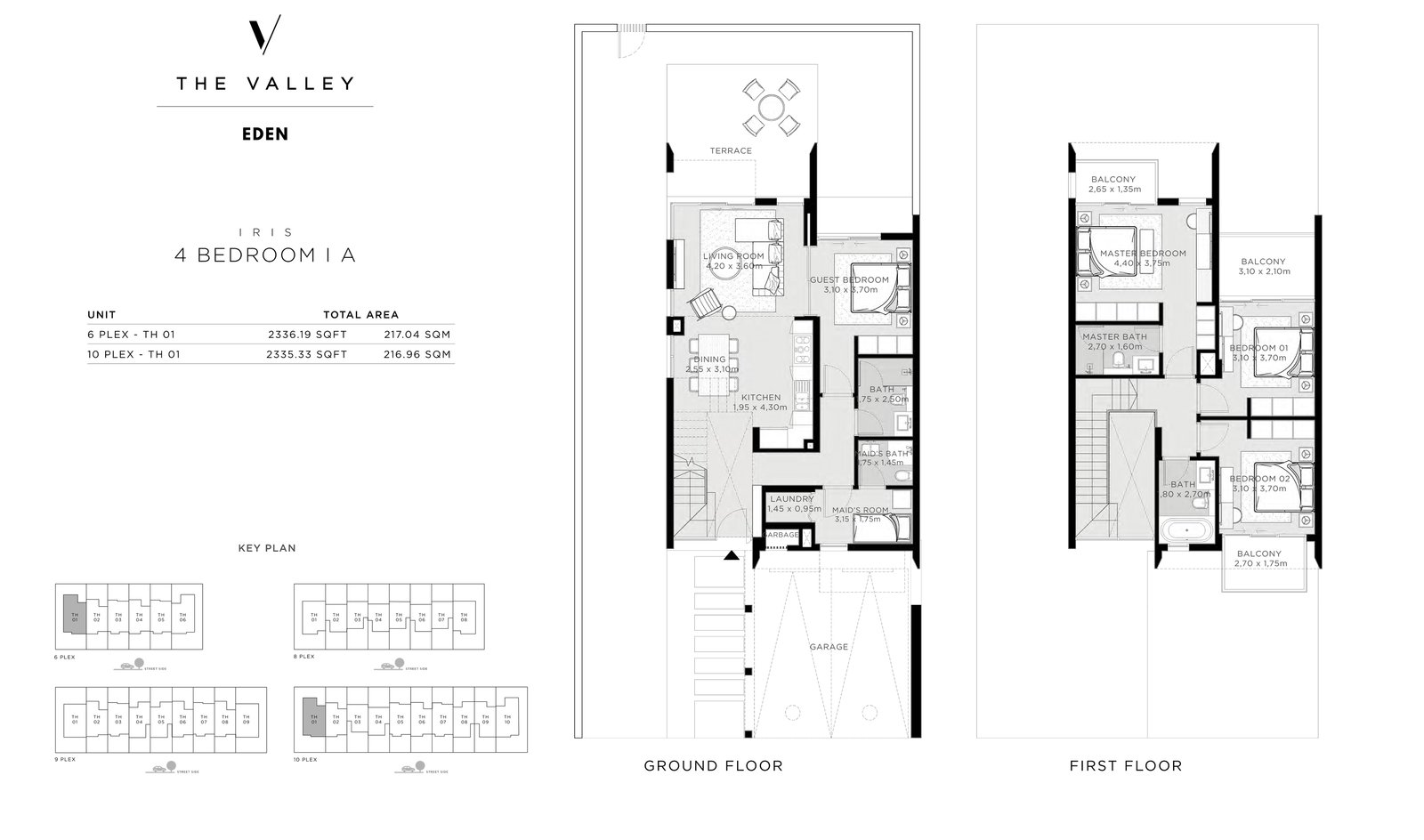 The Valley by Emaar Floor Plan