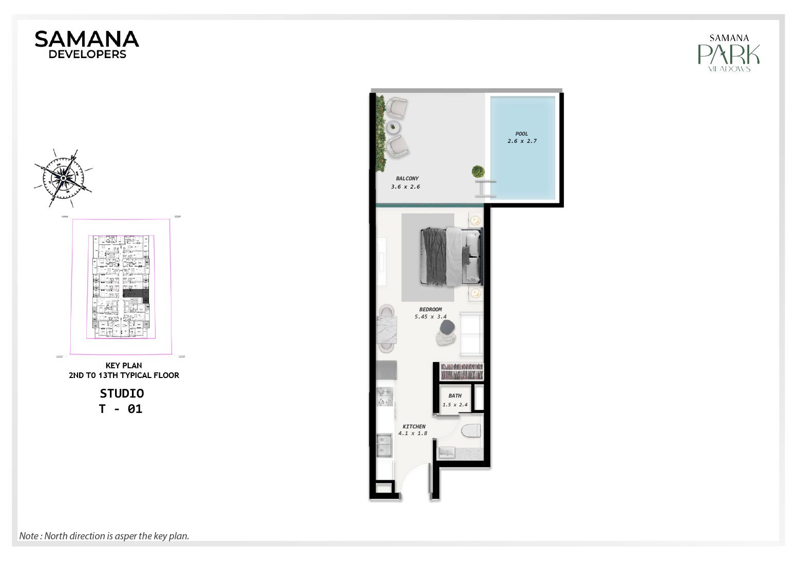 Samana Park Meadows Floor Plan