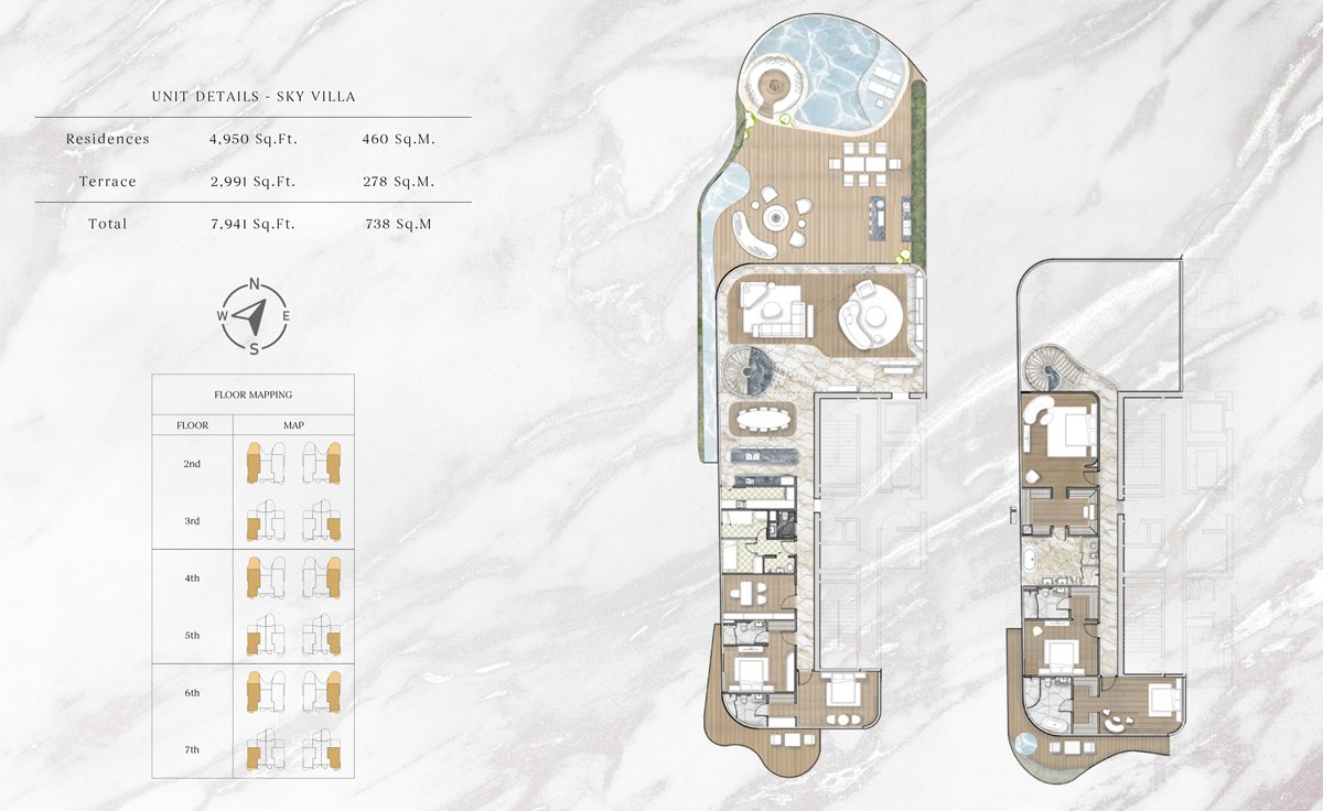 AHS One Crescent Floor Plan