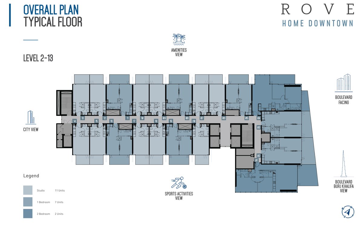 Rove Home Downtown Floor Plan